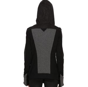 Blanc Noir - Unique drape hoodie cloak